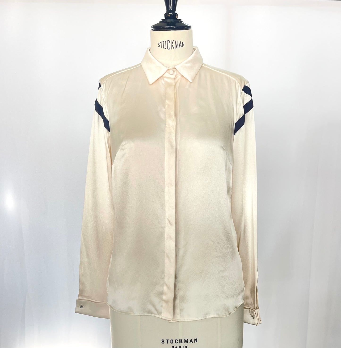 Camisa seda branca - marca Juliana Herc