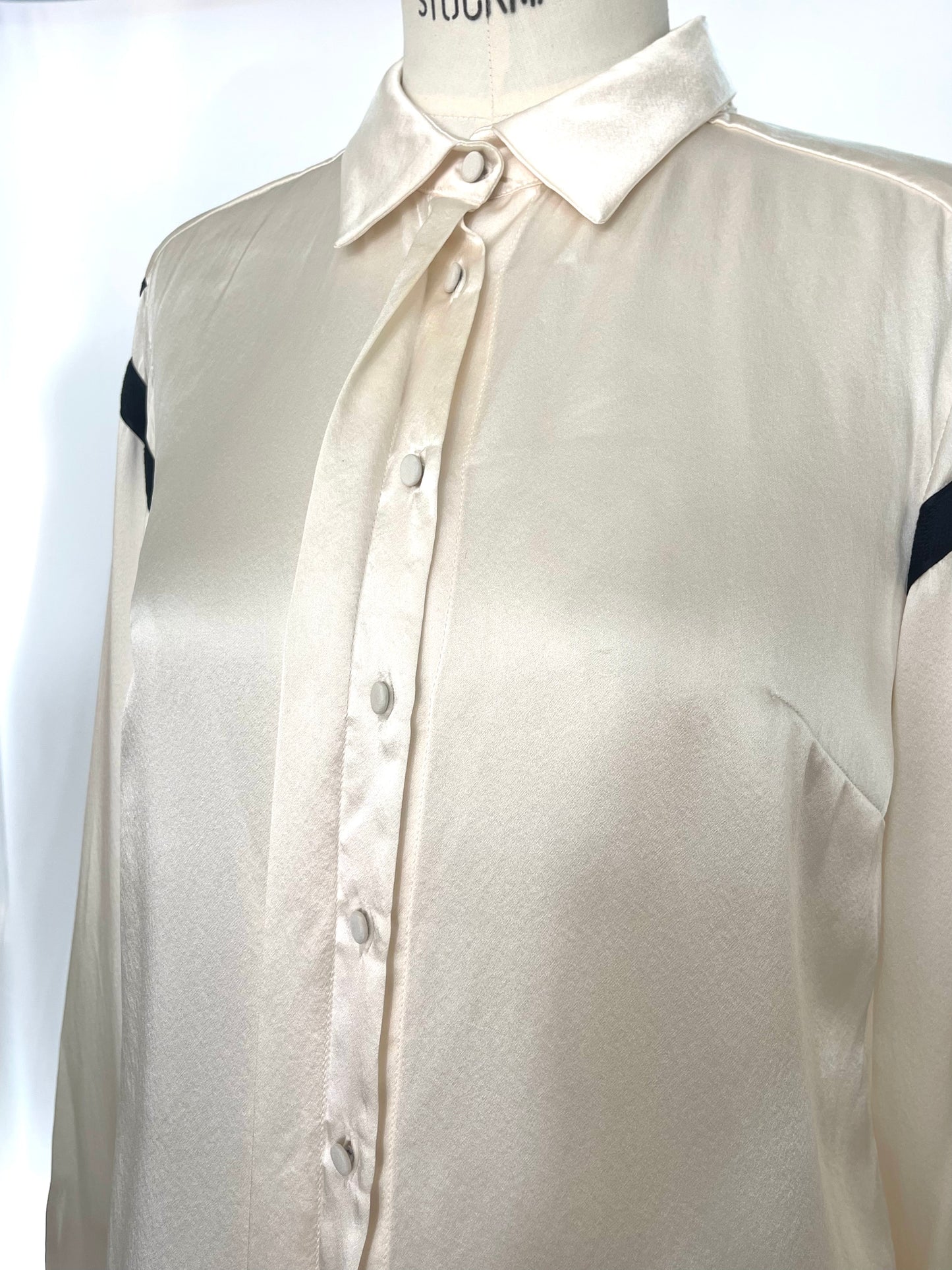 Camisa seda branca - marca Juliana Herc